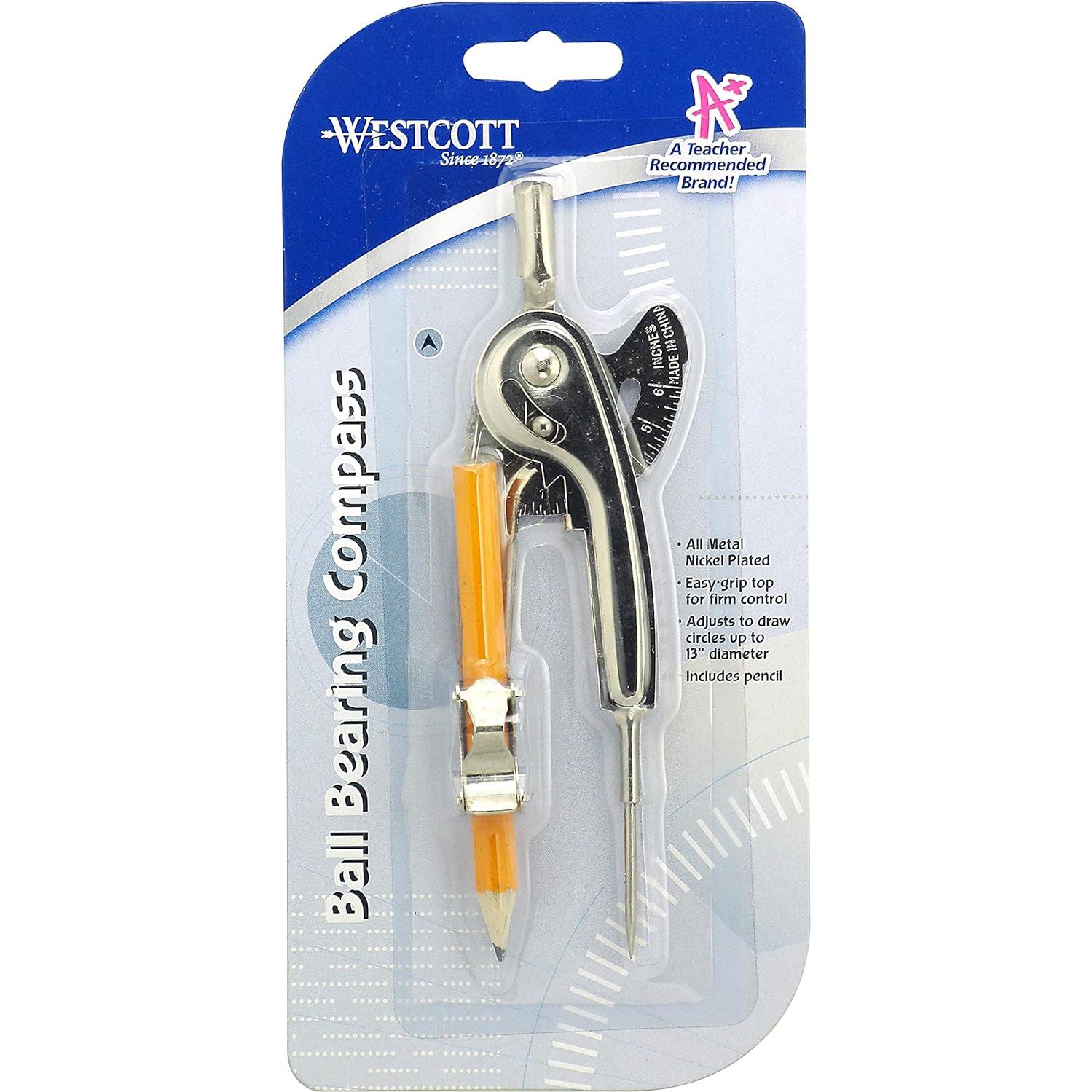 Compás de Rodamientos de Bolas Westcott Niquelado 12201