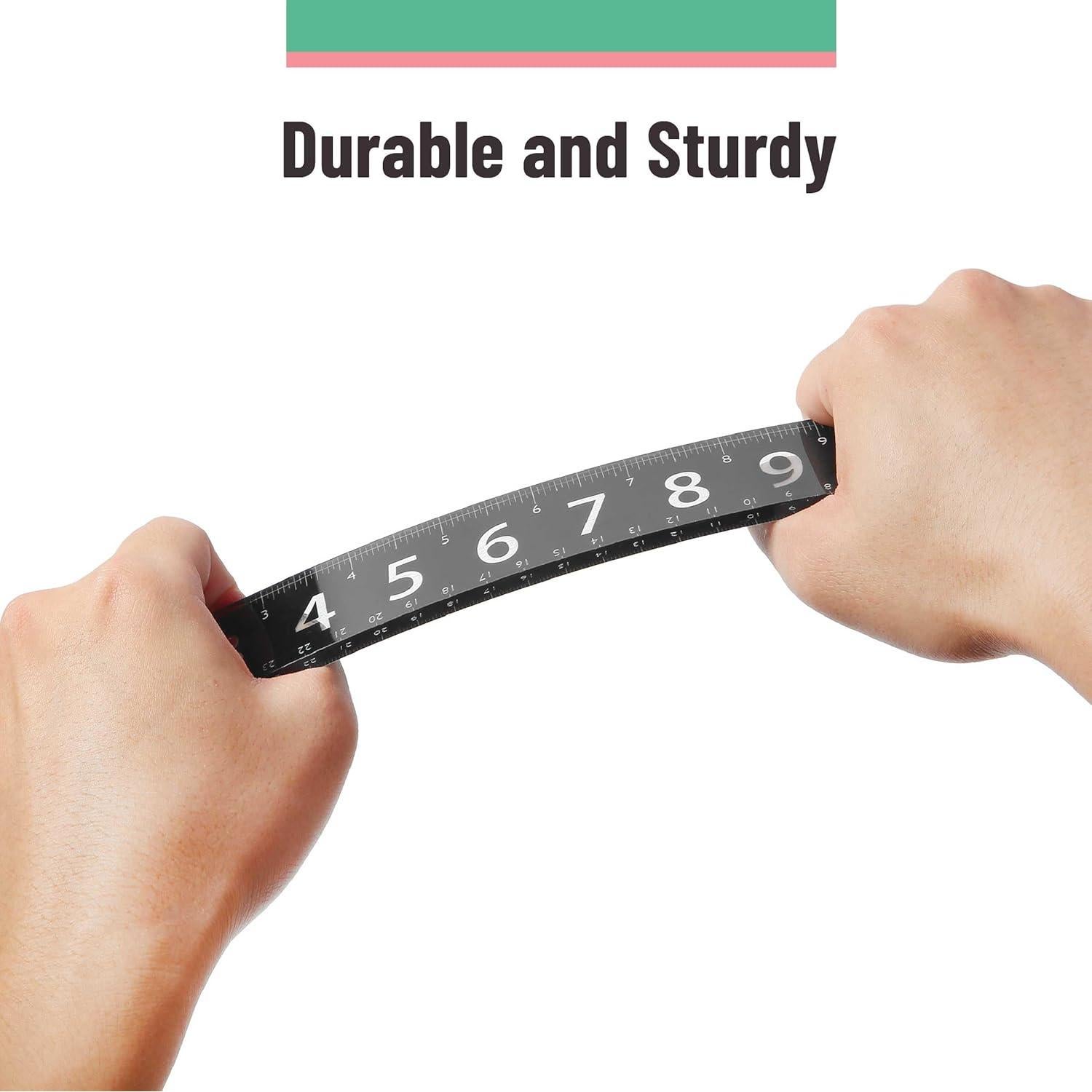 Juego de Reglas de Plástico Mr. Pen - 4 Unidades 30 cm