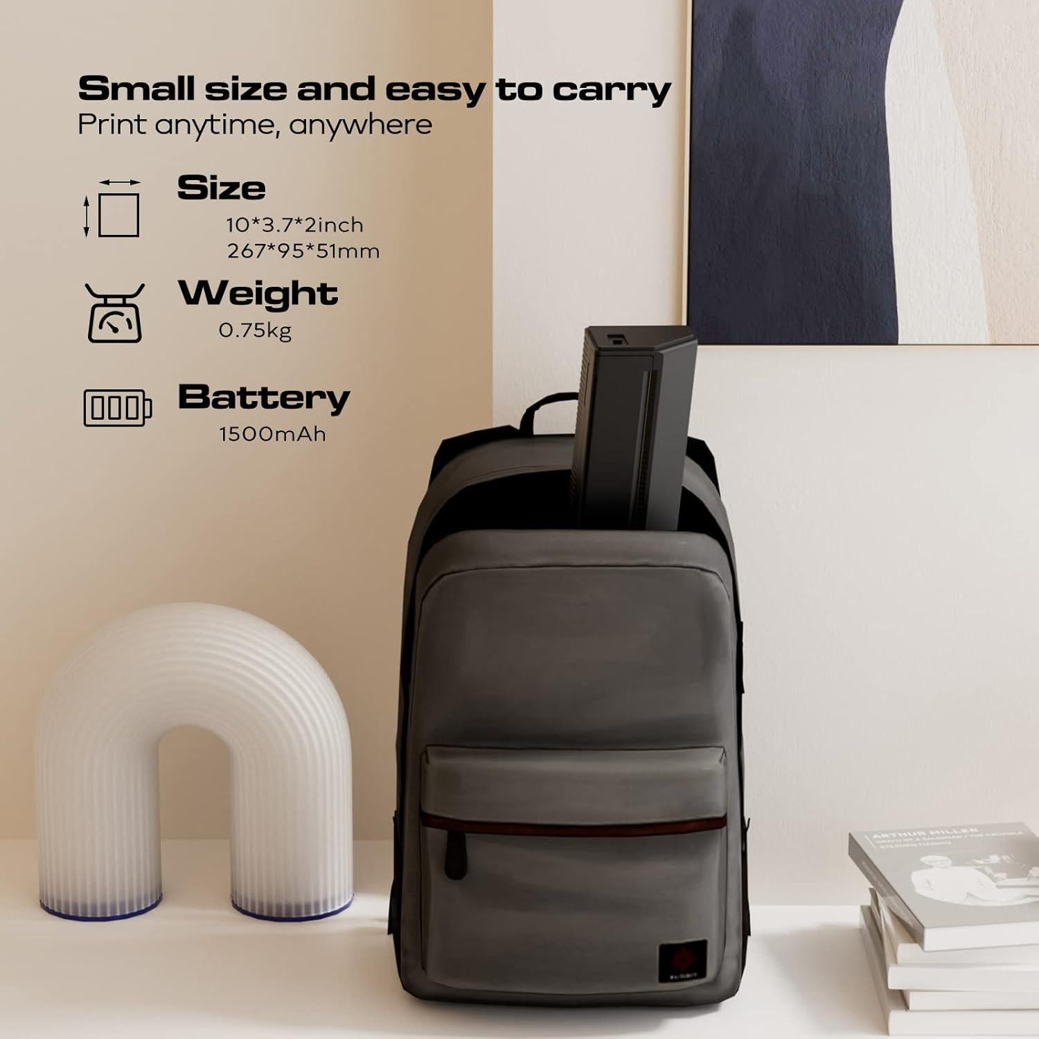 Impresora de Plantillas de Tatuaje STIGMA P8008 Bluetooth 2500mAh