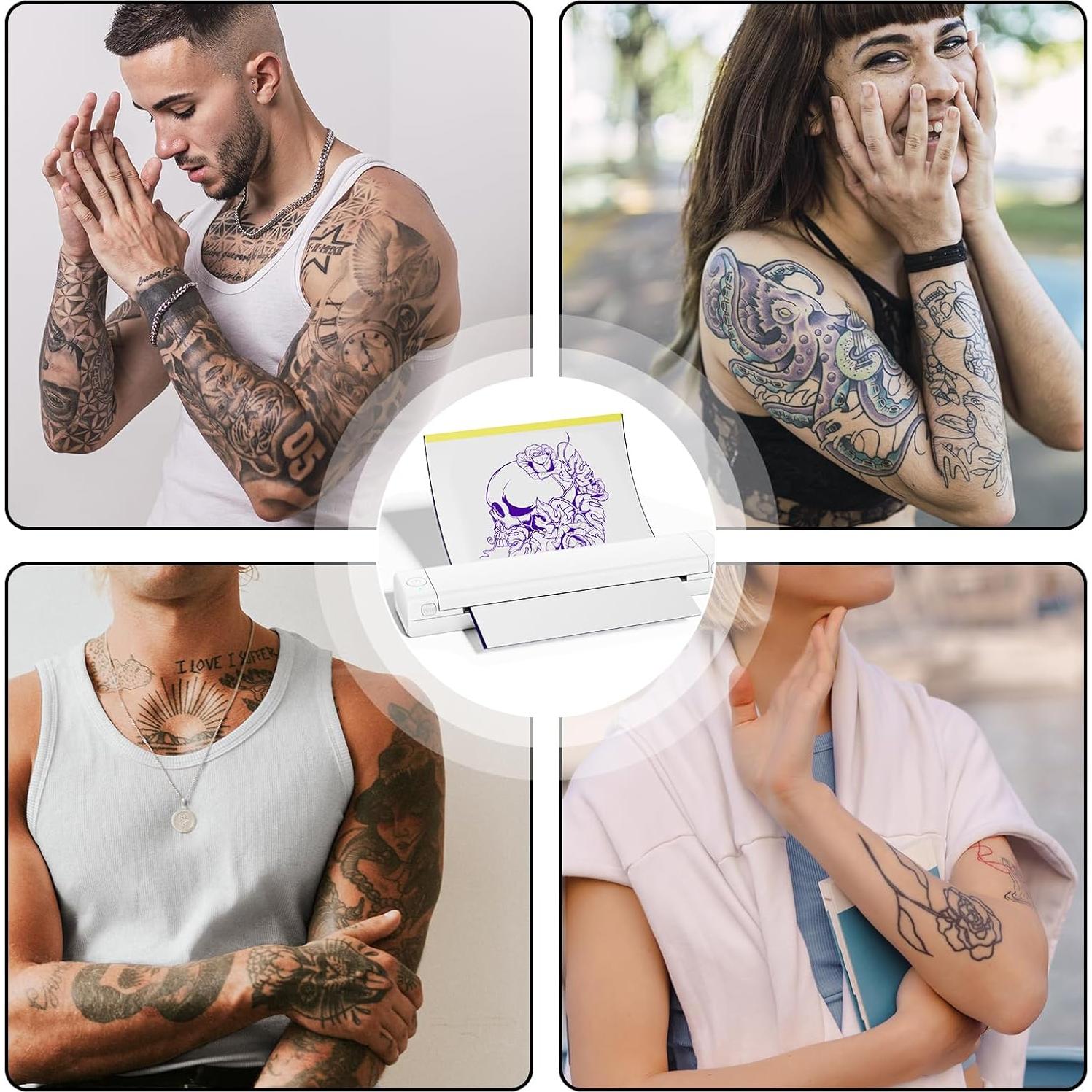 Impresora de Plantillas de Tatuajes Zoolion M08F Bluetooth