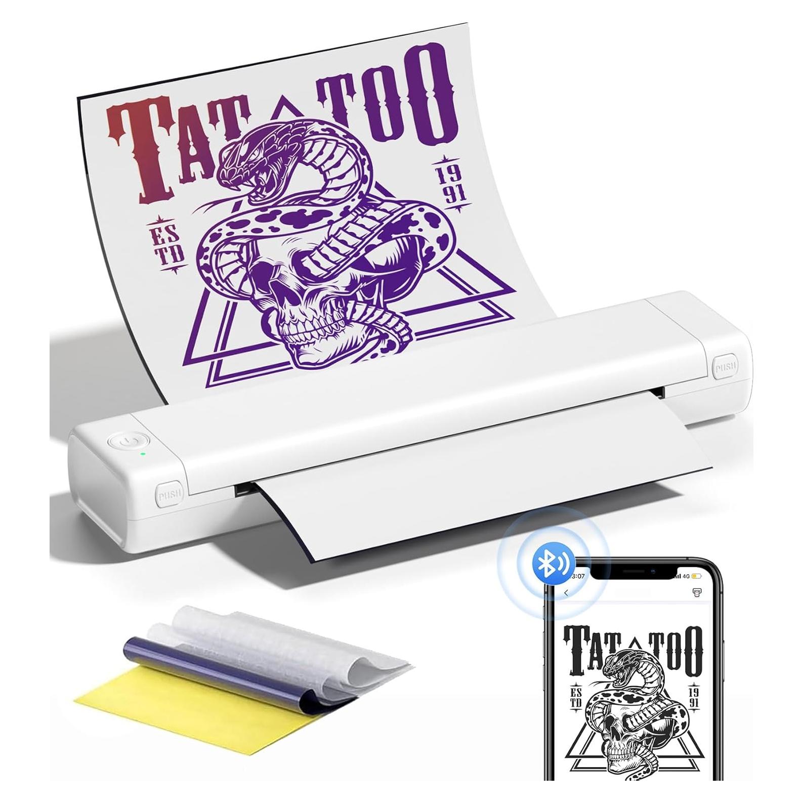 Impresora de Plantillas de Tatuaje Phomemo M08F Inalámbrica