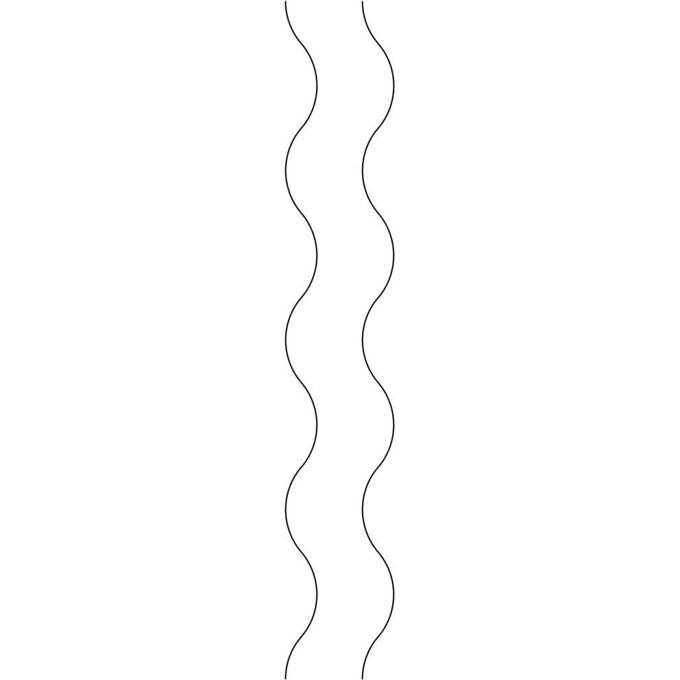 Plantillas de acolchado 3 piezas Marcas Variadas - Sashing, Borde Ondulado, Cable