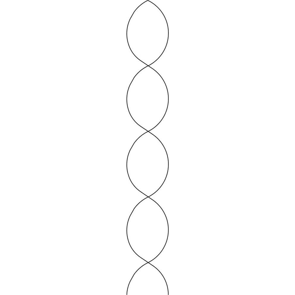 Plantillas de acolchado 3 piezas Marcas Variadas - Sashing, Borde Ondulado, Cable