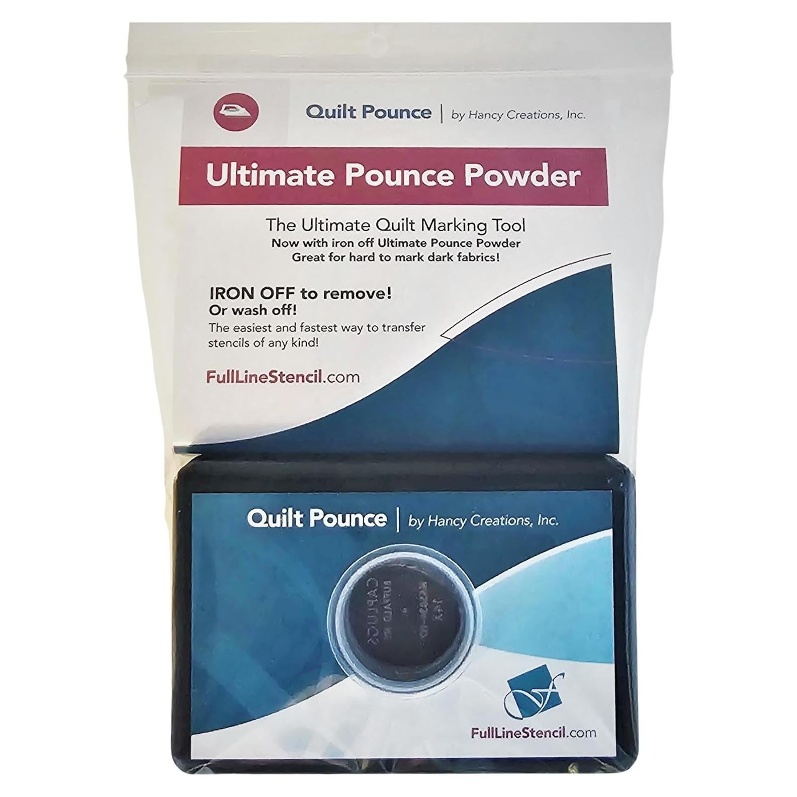 Almohadilla de Pounce Hancy Creations 10.2x7.6cm con Tiza