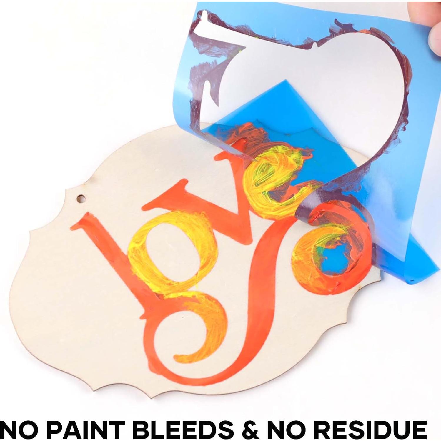 Vinilo de Plantilla Adhesivo HTVRONT 30.48 cm x 15.24 m Azul