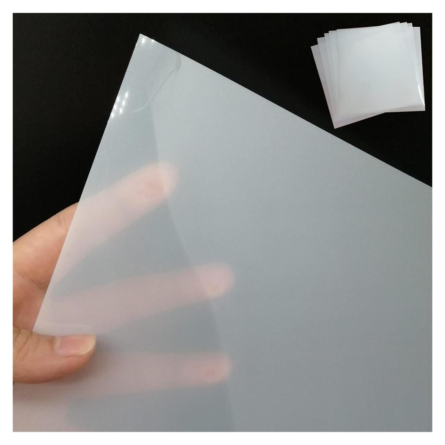 Hoja de Mylar 12x12" BANLTRE 7.5 mil PET Translúcido