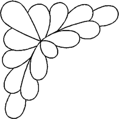 Esténciles de Acolchado Trendzeen - Conjunto de 3 Piezas