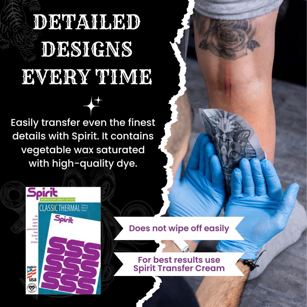 Papel de Transferencia Térmica Spirit 21.6 x 27.9 cm - 100 Hojas