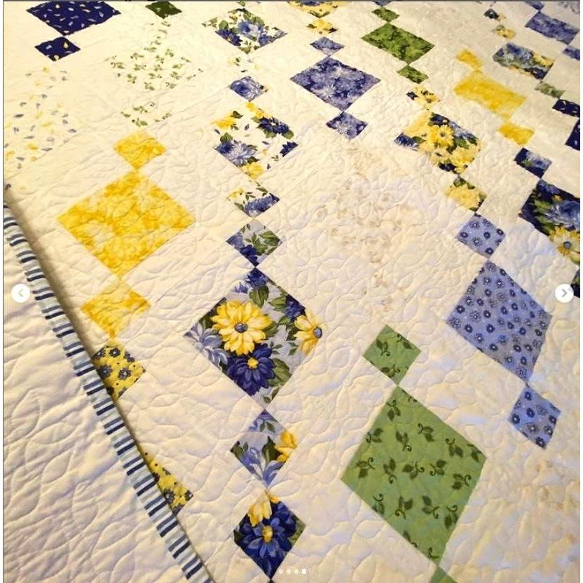 Plantilla de Acolchado Hancy Creations Grandes Hojas 43x28cm