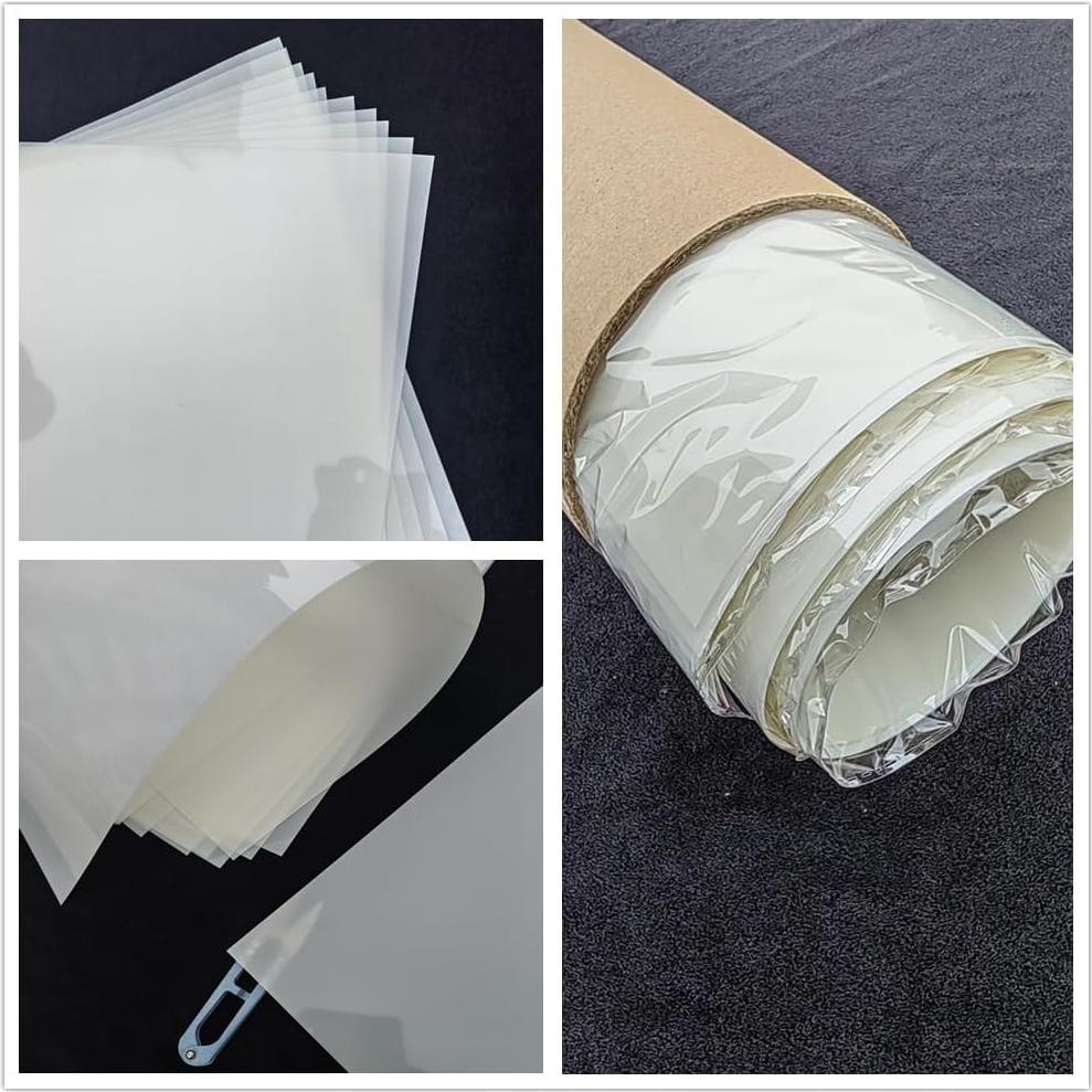 Hoja de Plantilla Mylar Translúcida HOOLOURUM 8 Pzas 30x61cm 10mil