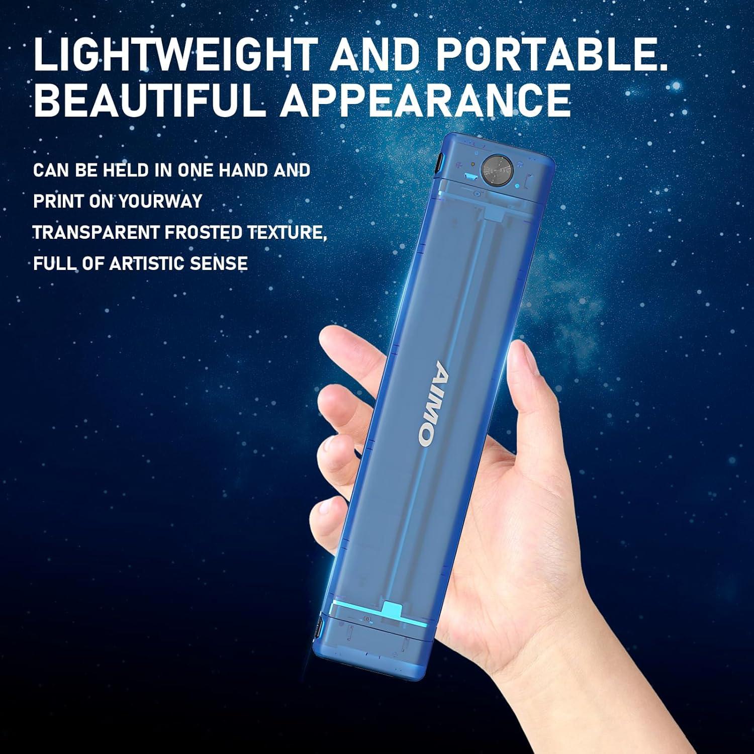 Impresora Inalámbrica de Plantillas de Tatuaje Aimo T08F