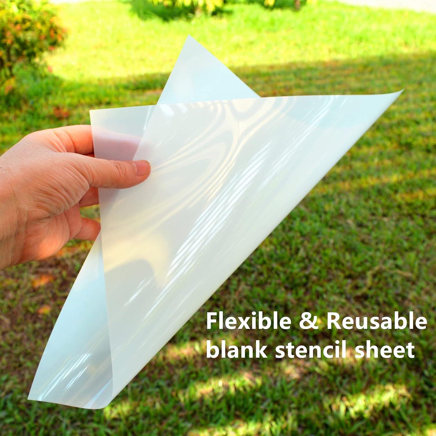 Hojas de Plantilla en Blanco ZHluja 30.48x30.48 cm 12 Unidades