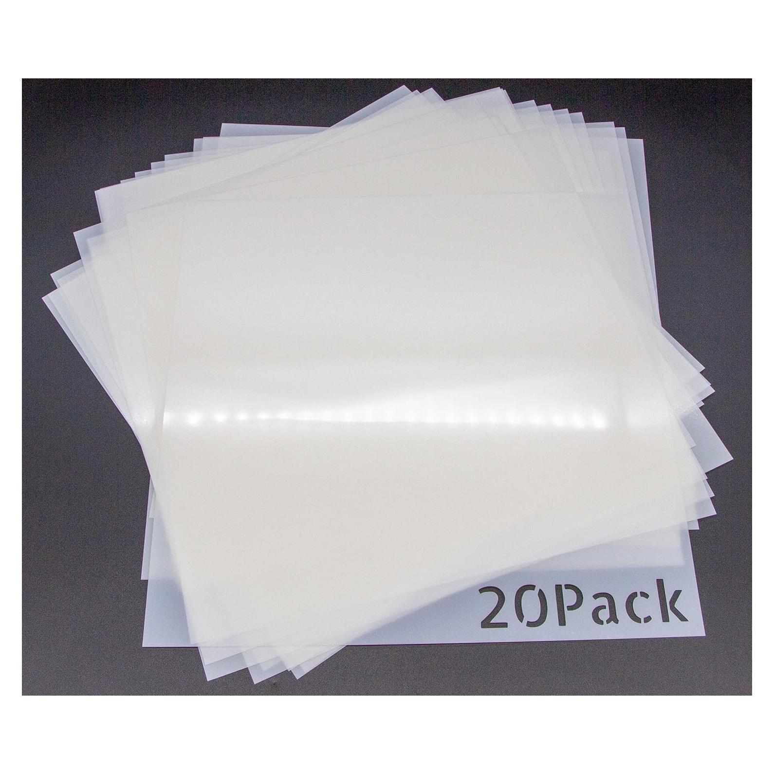 Paquete de 20 Hojas de Mylar 30.5x30.5cm Gnomeshgh para Cricut