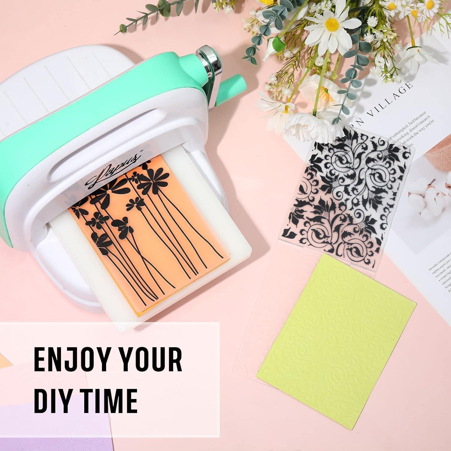 Carpetas de Relieve Mumufy 20 Pcs para Tarjetas DIY Vintage