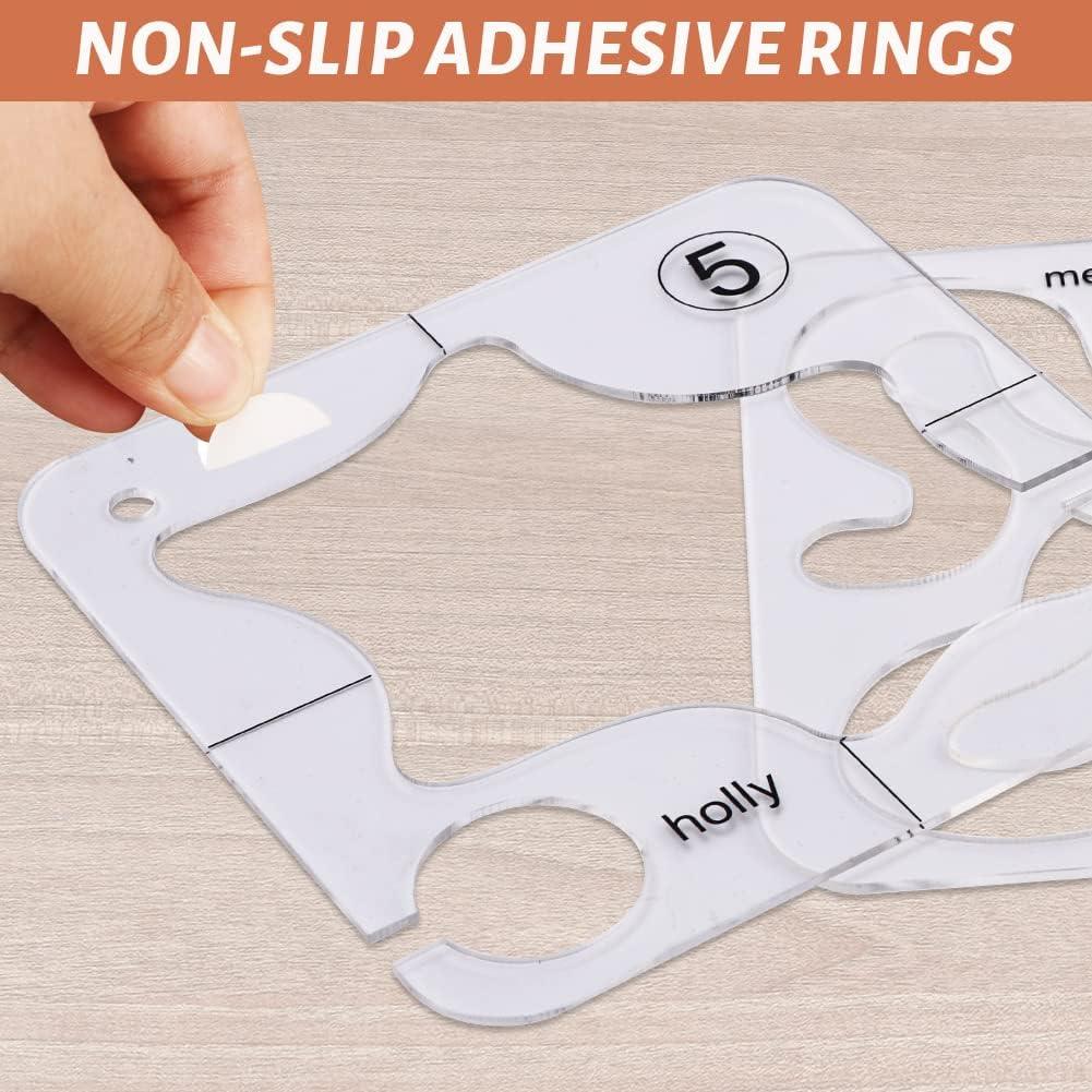 Juego de Plantillas de Acolchado AUMACHEN 14 PCs con Pie Prensatela