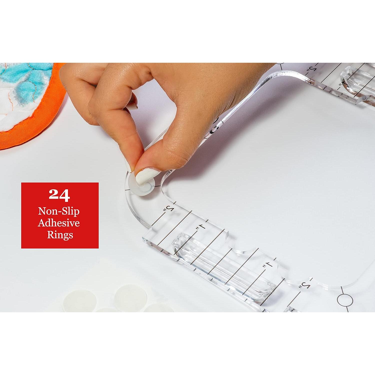 Conjunto de Plantillas de Acolchado Dabline 13 Pcs - Acrílico