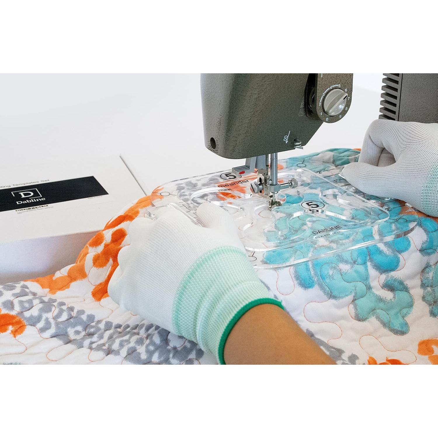 Conjunto de Plantillas de Acolchado Dabline 13 Pcs - Acrílico