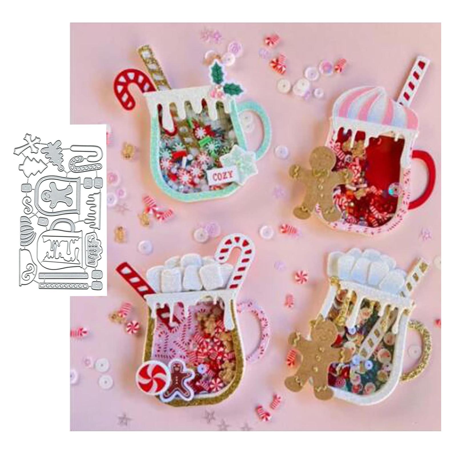 Cortadores de Metal Sznilindm para Manualidades DIY 6x6.5 cm