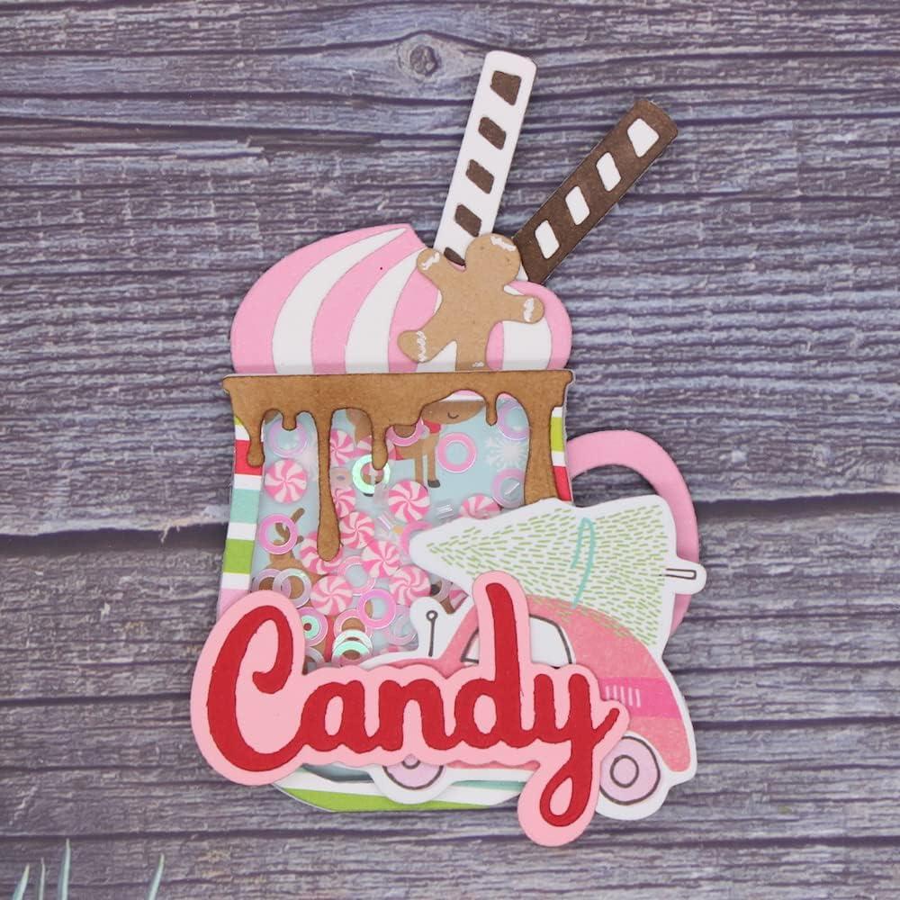 Cortadores de Metal Sznilindm para Manualidades DIY 6x6.5 cm