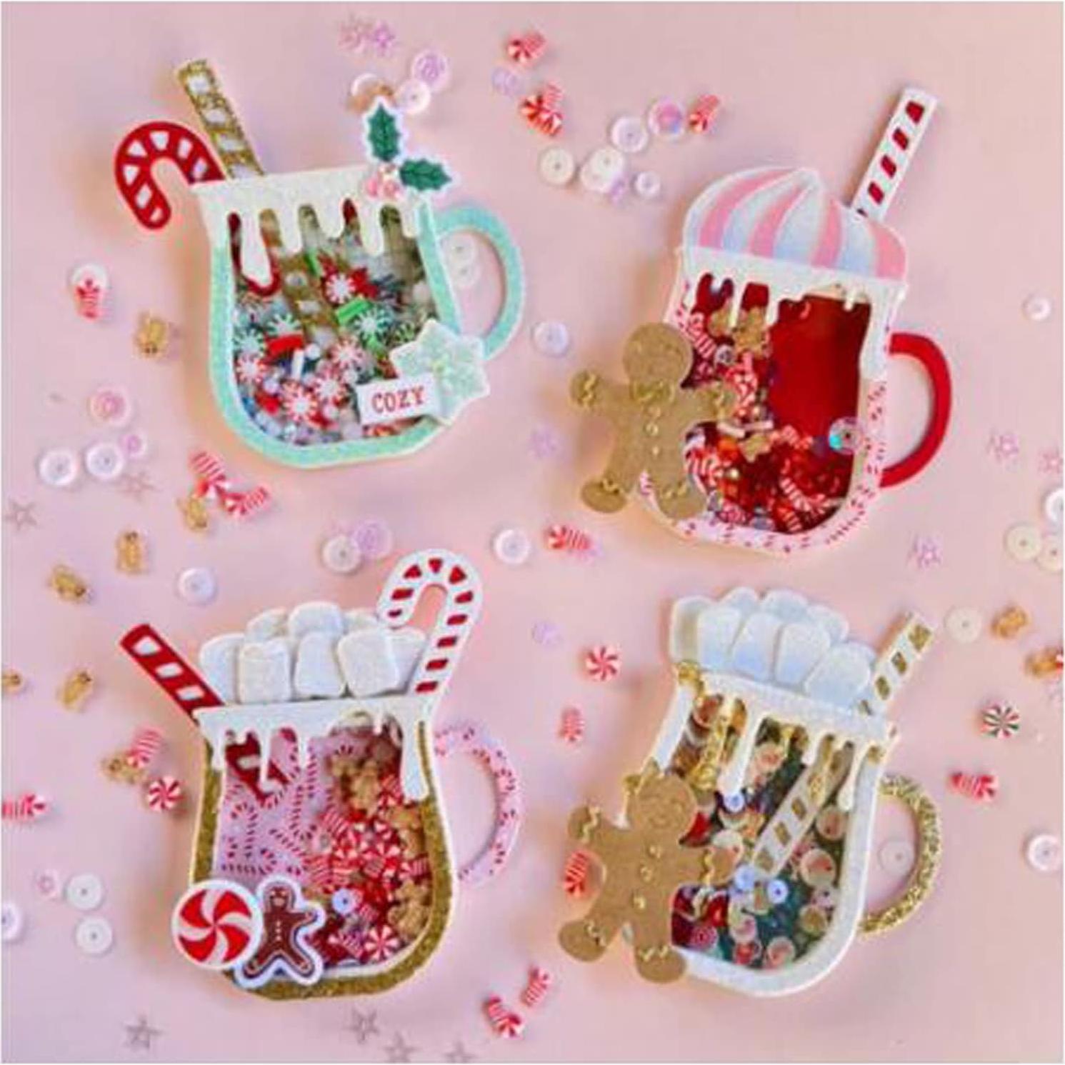 Cortadores de Metal Sznilindm para Manualidades DIY 6x6.5 cm