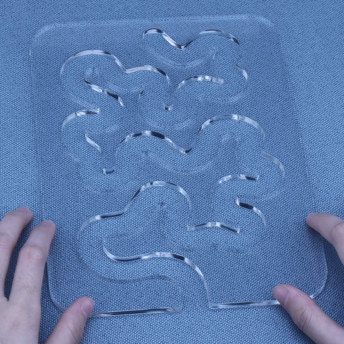 Plantillas de Acolchado CYCHIRV 4mm para Coser a Mano Libre