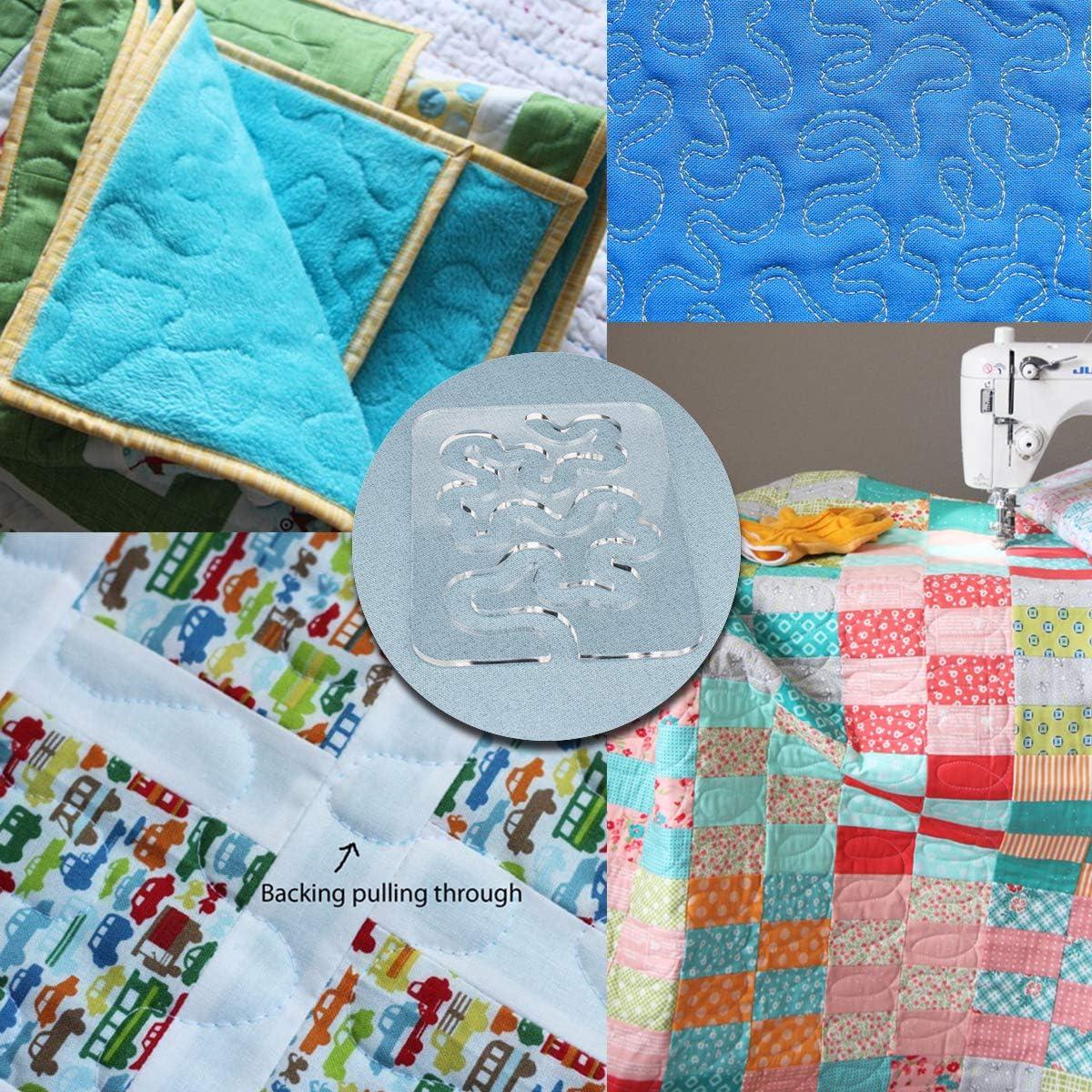 Plantillas de Acolchado CYCHIRV 4mm para Coser a Mano Libre