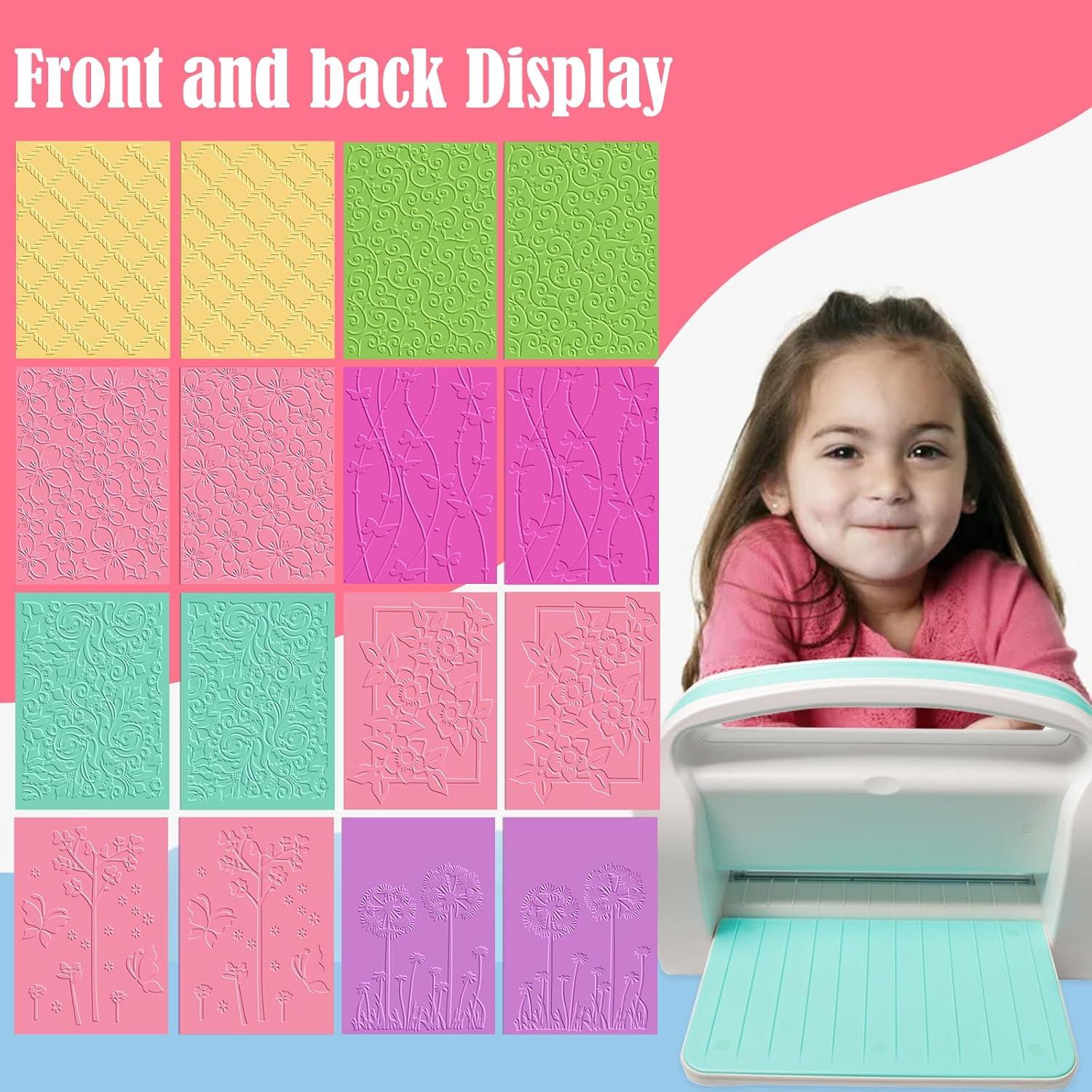 Plantillas de Carpetas Embossing WOOPSOO 8 Piezas 15x10.5cm