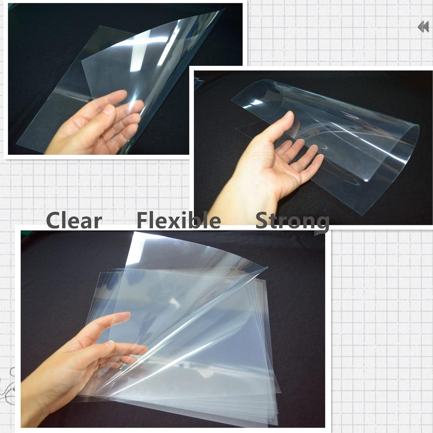 Plantillas Transparentes Mylar 15 Piezas 30.5x30.5 cm BANLTRE