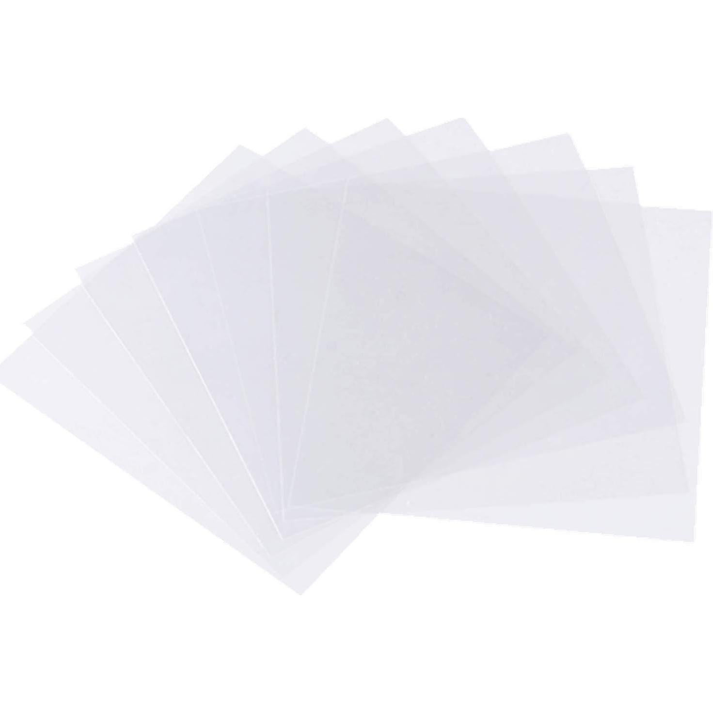 Plantillas Transparentes Mylar 15 Piezas 30.5x30.5 cm BANLTRE