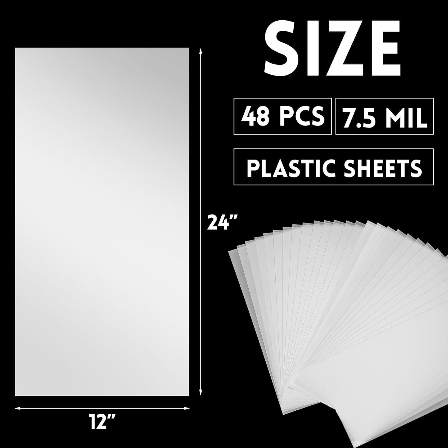 Hojas de Plantilla en Blanco Frienda 48 Unidades 30.48x60.96cm