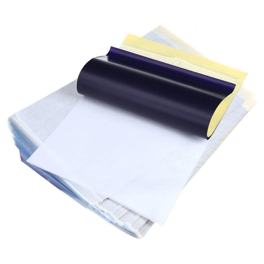 Papel de Transferencia Térmica 100 Pcs Tatuaje de Cara Pirata A4