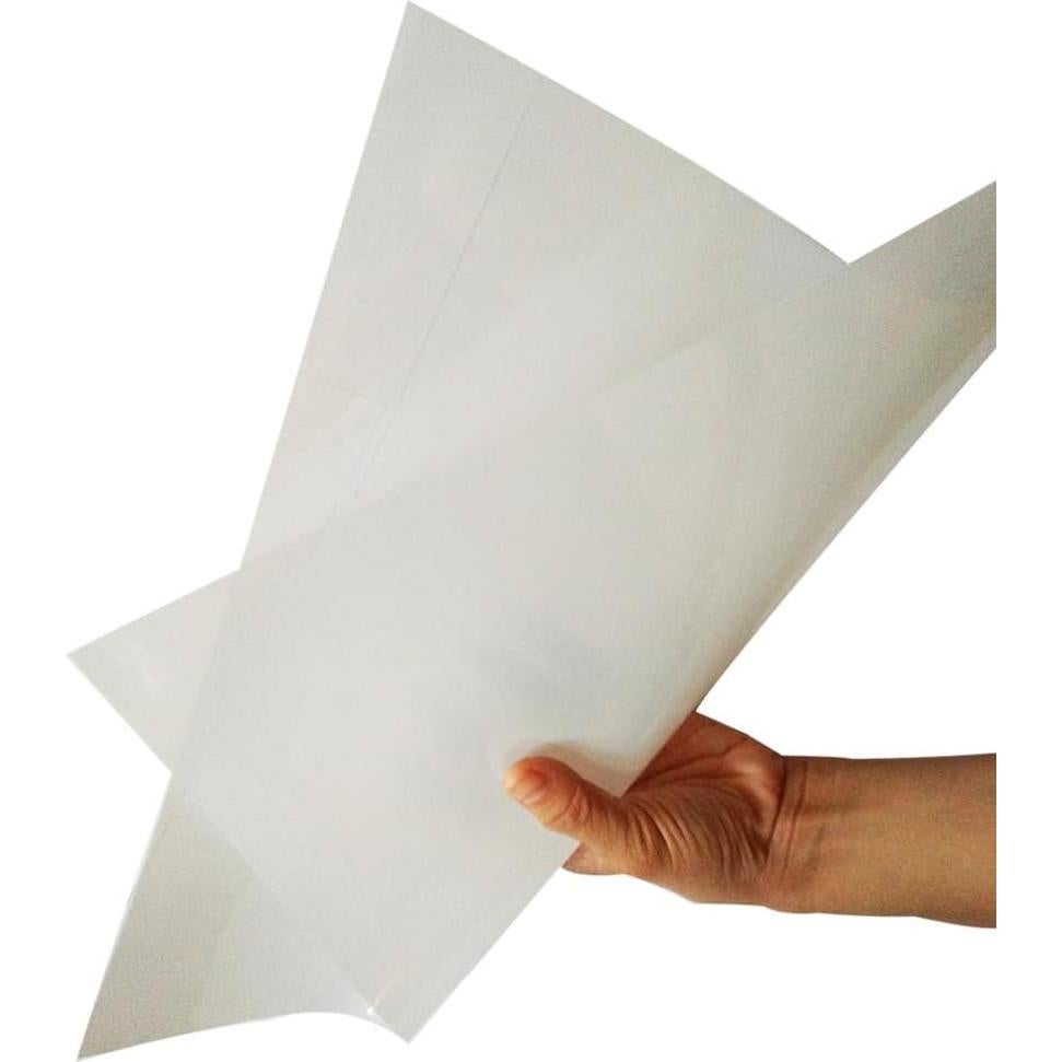 16 Hojas Plantillas en Blanco Mylar 6mil 30.48x30.48cm Arzok