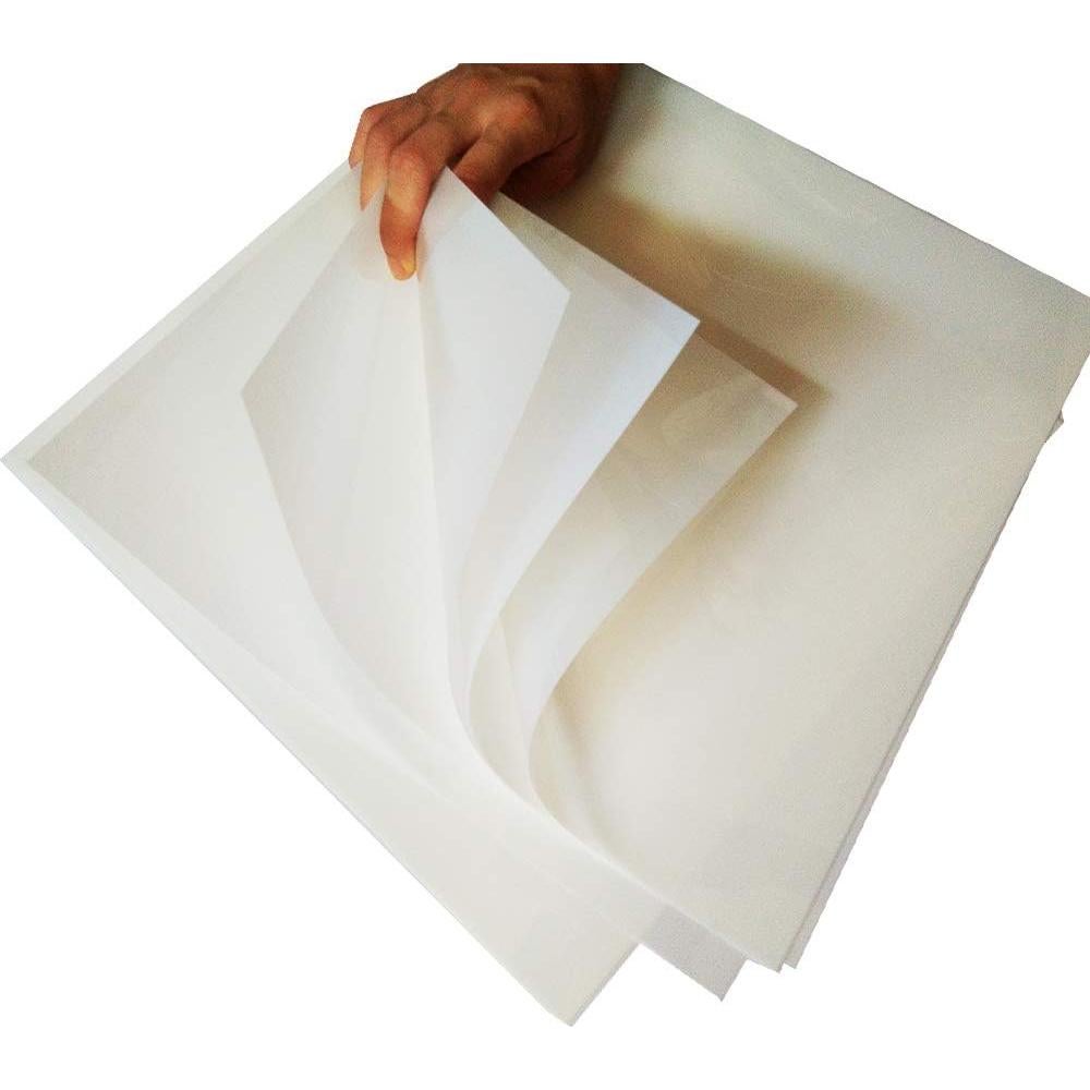 16 Hojas Plantillas en Blanco Mylar 6mil 30.48x30.48cm Arzok