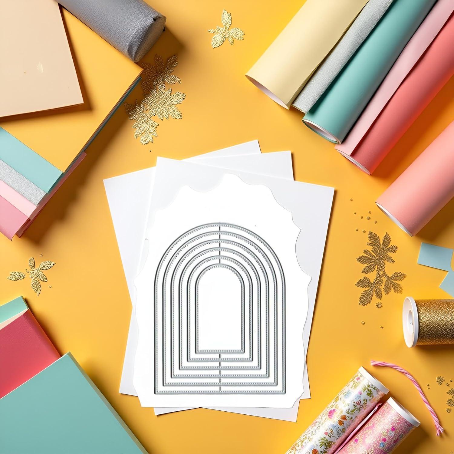 Troquel de Corte de Metal GANPUB Borde Arqueado 2.54 cm