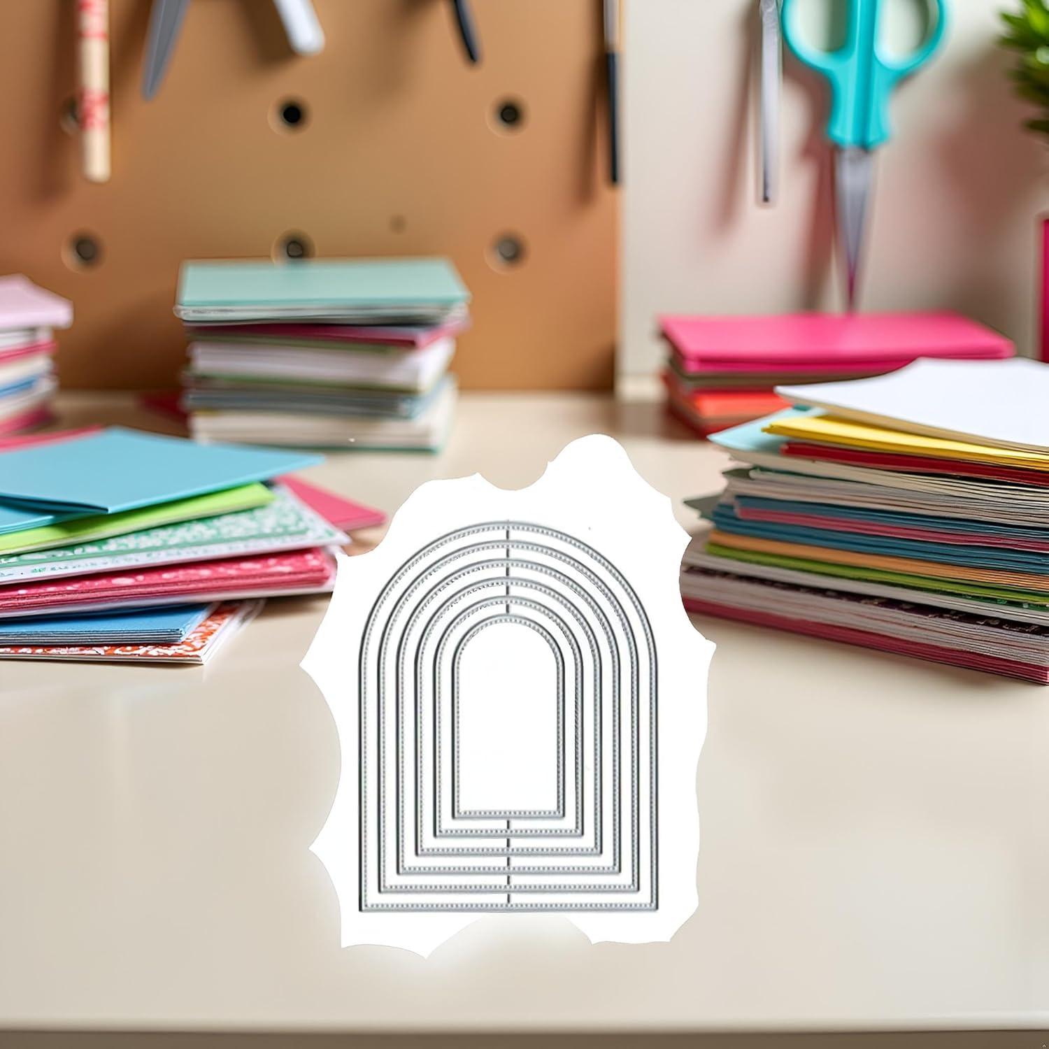 Troquel de Corte de Metal GANPUB Borde Arqueado 2.54 cm