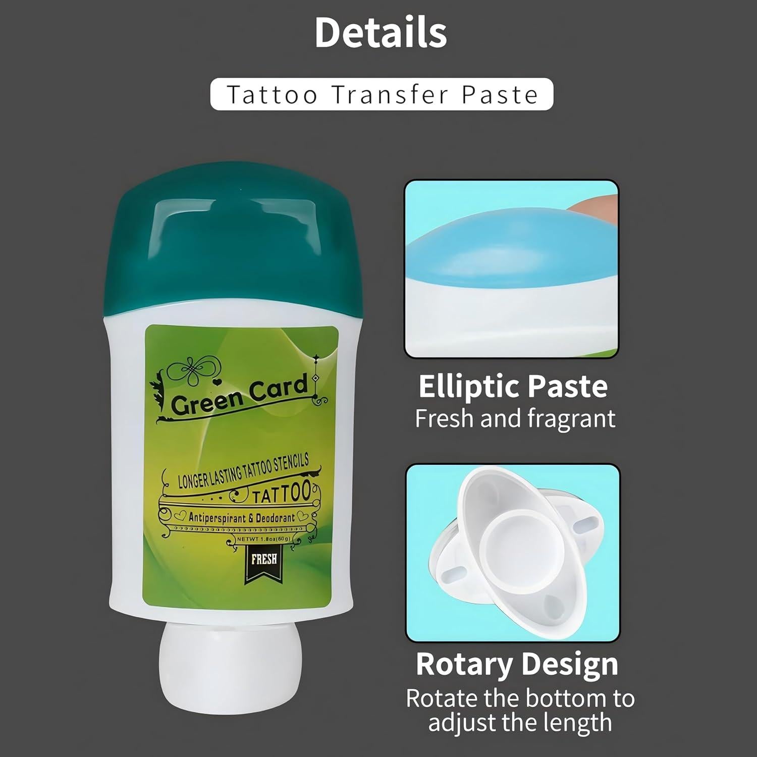 Crema de Transferencia de Tatuaje OTBK 51g Gel Profesional