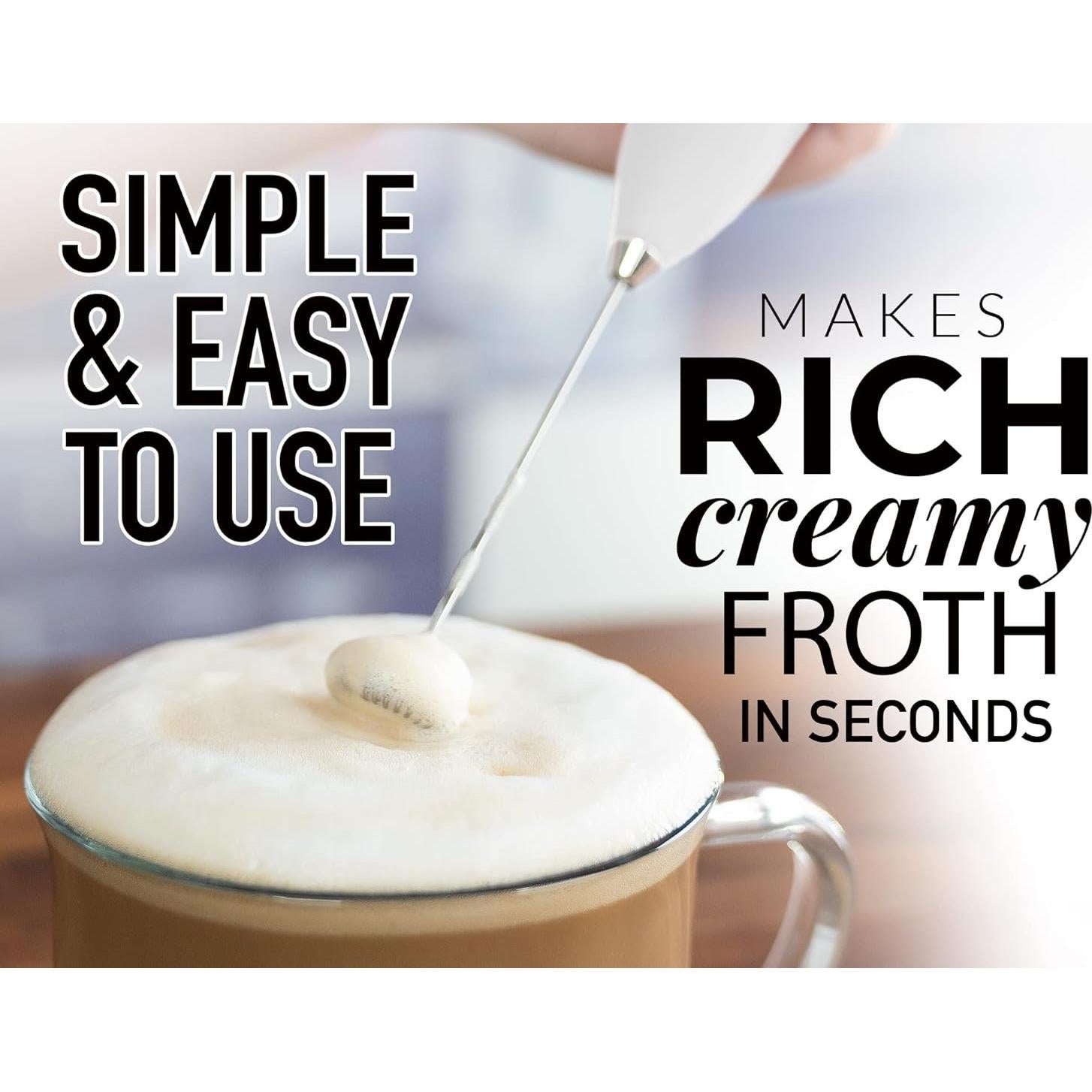 Conjunto Espumador de Leche Zulay Kitchen 350ml - Barista