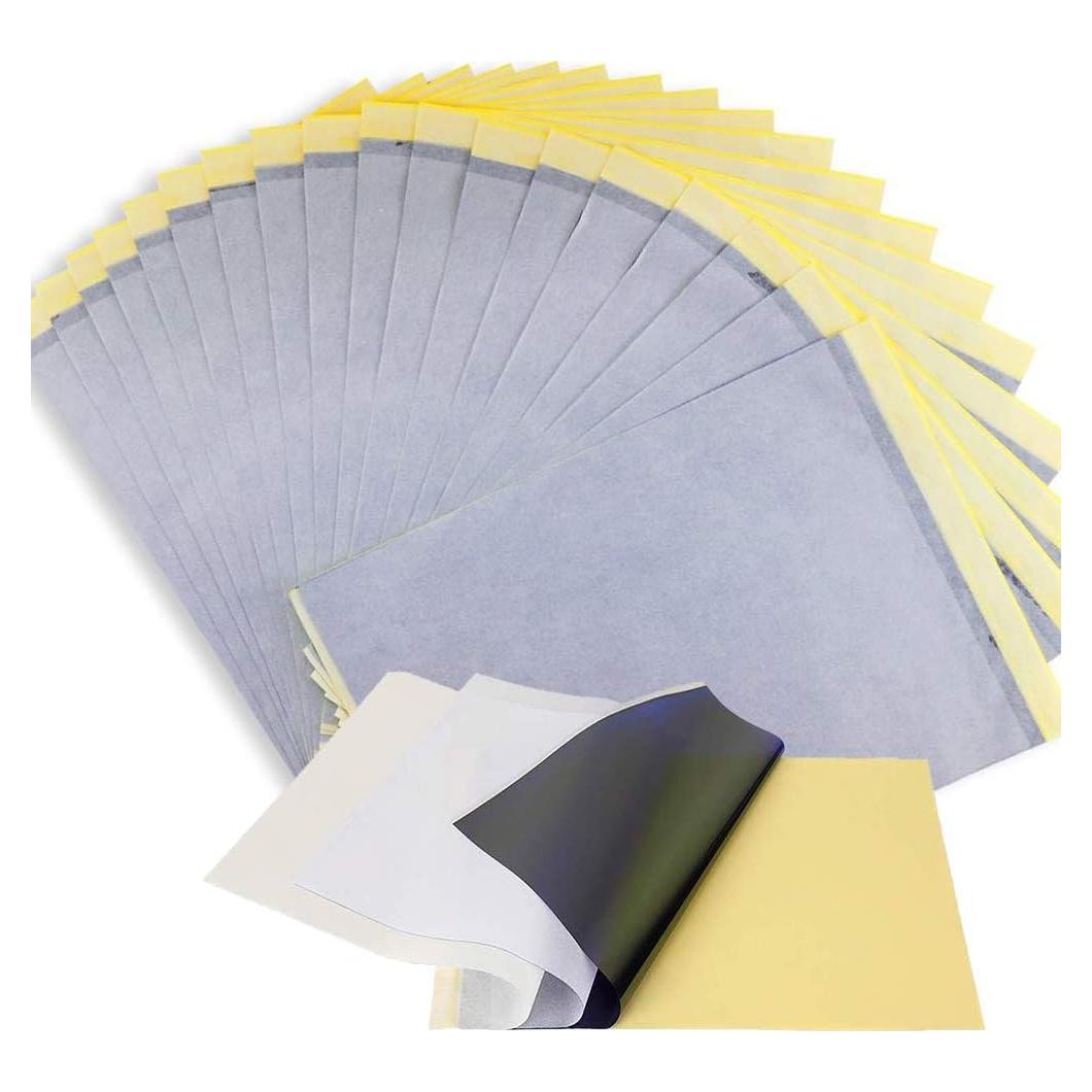 Papel de Transferencia de Tatuaje Ruicco 50 Hojas A4 4 Capas