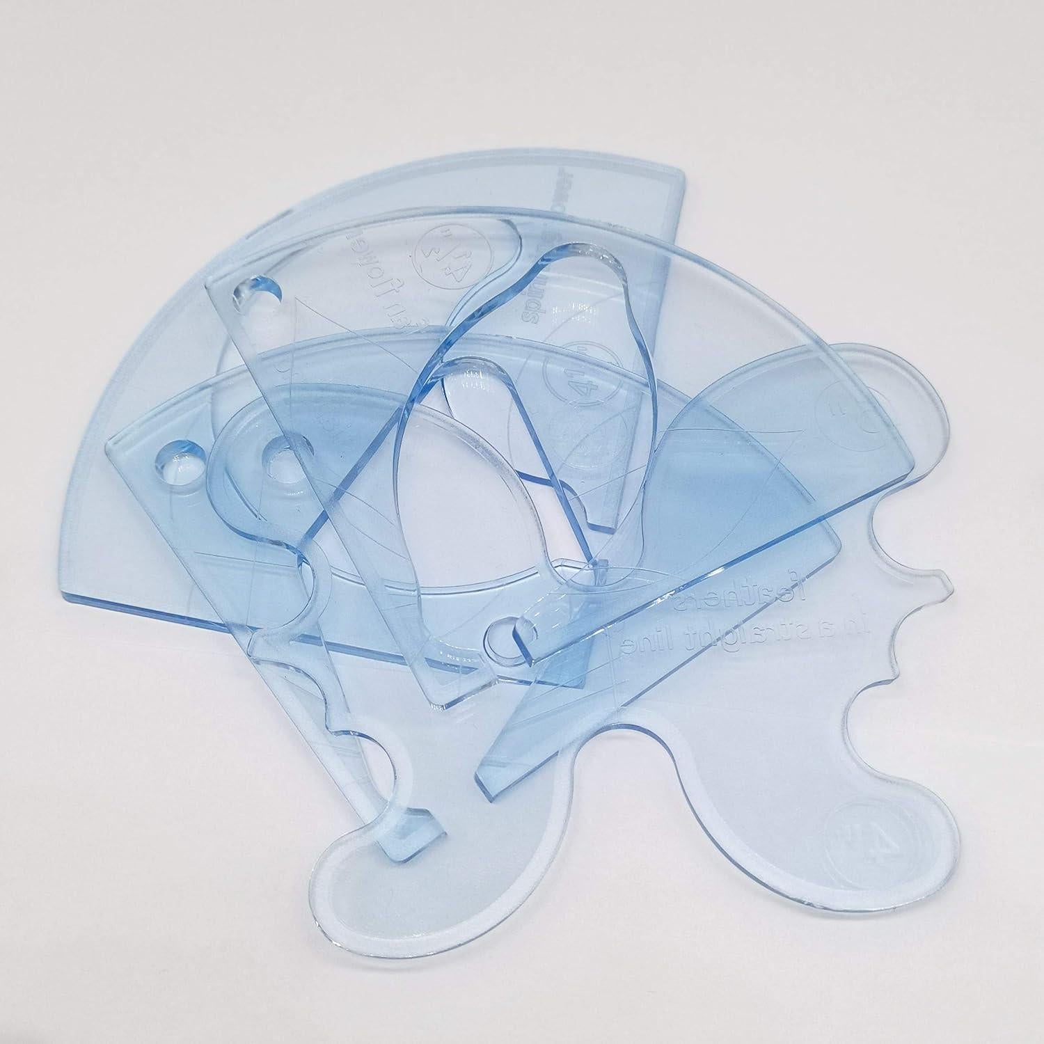 Plantillas de Acolchado HONEYSEW - 4 Diseños para Costura