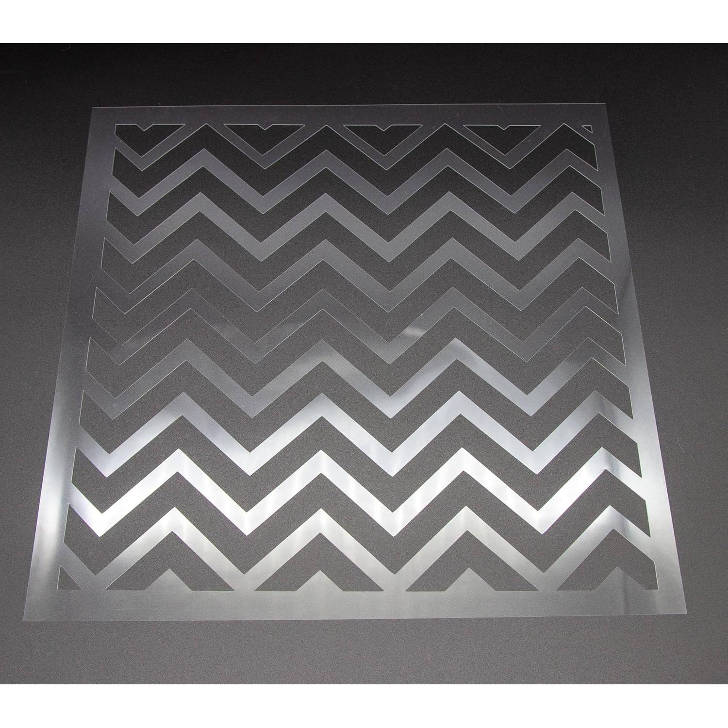 20PCS 4 Mil Blank Mylar Stencil Sheets, 12 X 12 Inch Clear Plastic Sheets for Cricut Crafts and Cutting Machine