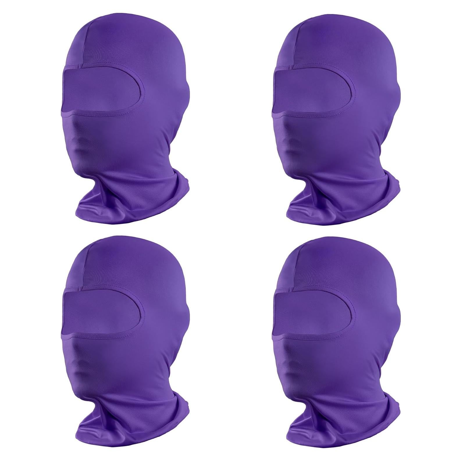 Pukavt Balaclava Unisex 4 Piezas a Prueba de Viento