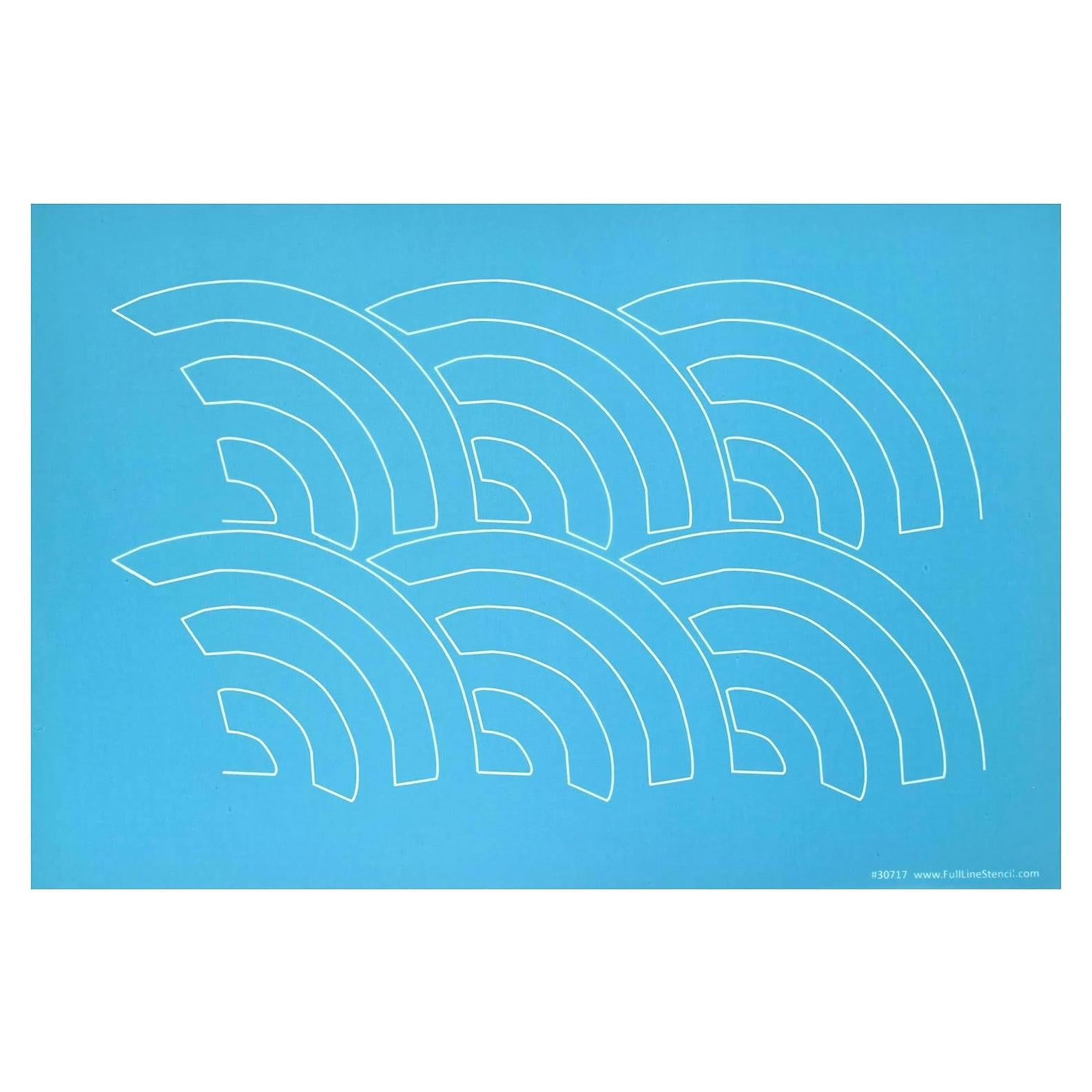 Plantilla de Acolchado Completa Hancy Creations Ventilador 31.75x21.72cm