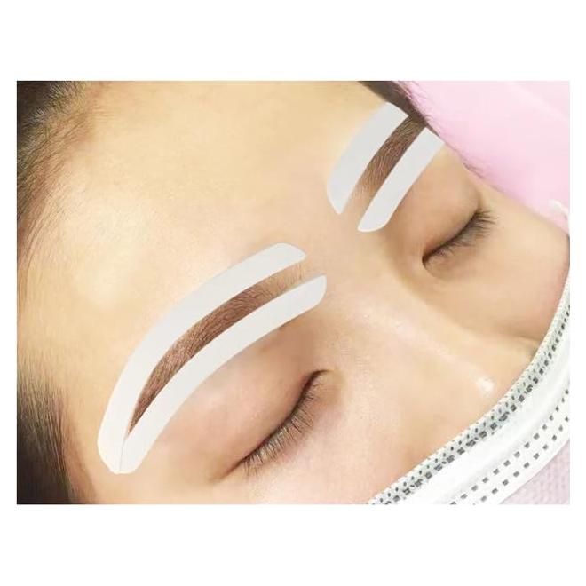 Plantilla de Stencil Desechable para Cejas - 6 Pares - Genérico