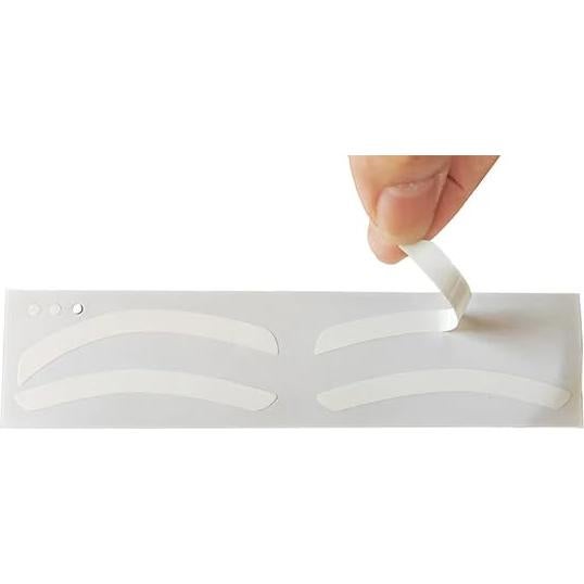 Plantilla de Stencil Desechable para Cejas - 6 Pares - Genérico