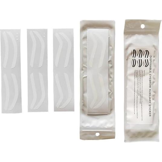 Plantilla de Stencil Desechable para Cejas - 6 Pares - Genérico