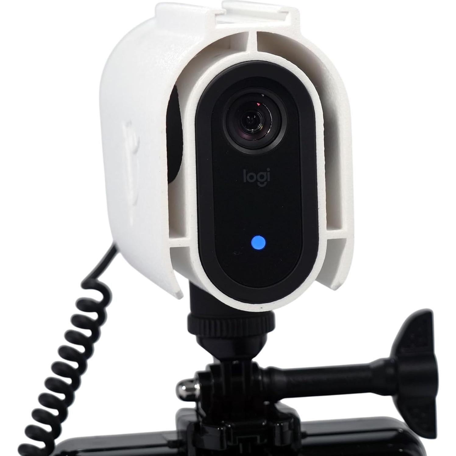 YOLOtek Veteran Owned - Sun Shade for MEVO Start & Logitech Camera - 3D Radiant Design Blocks Sun & Prevents External Overheating for Outdoor Filming