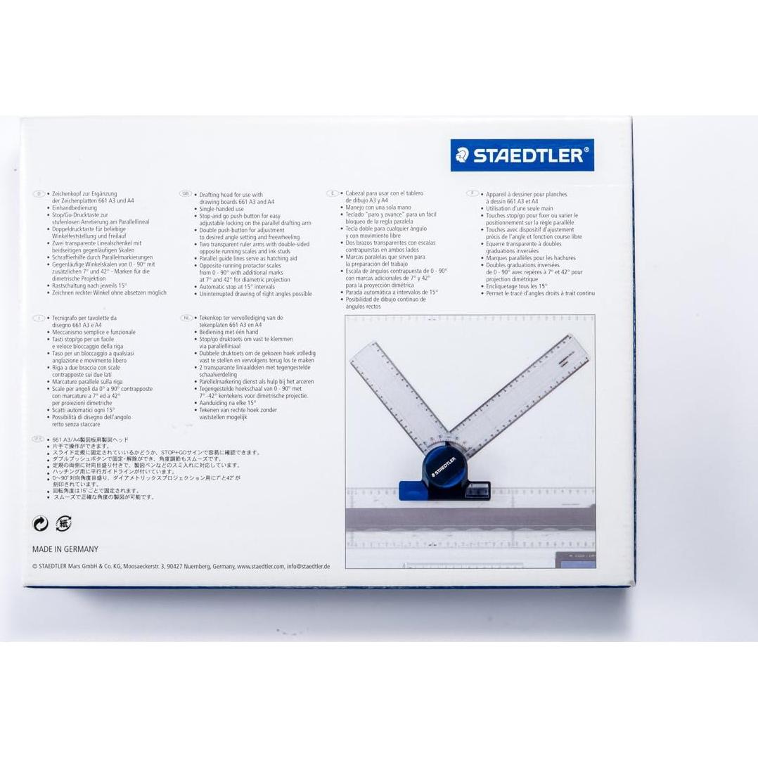 Cabezal de Dibujo Mars STAEDTLER 660 20 para Tableros A3 y A4