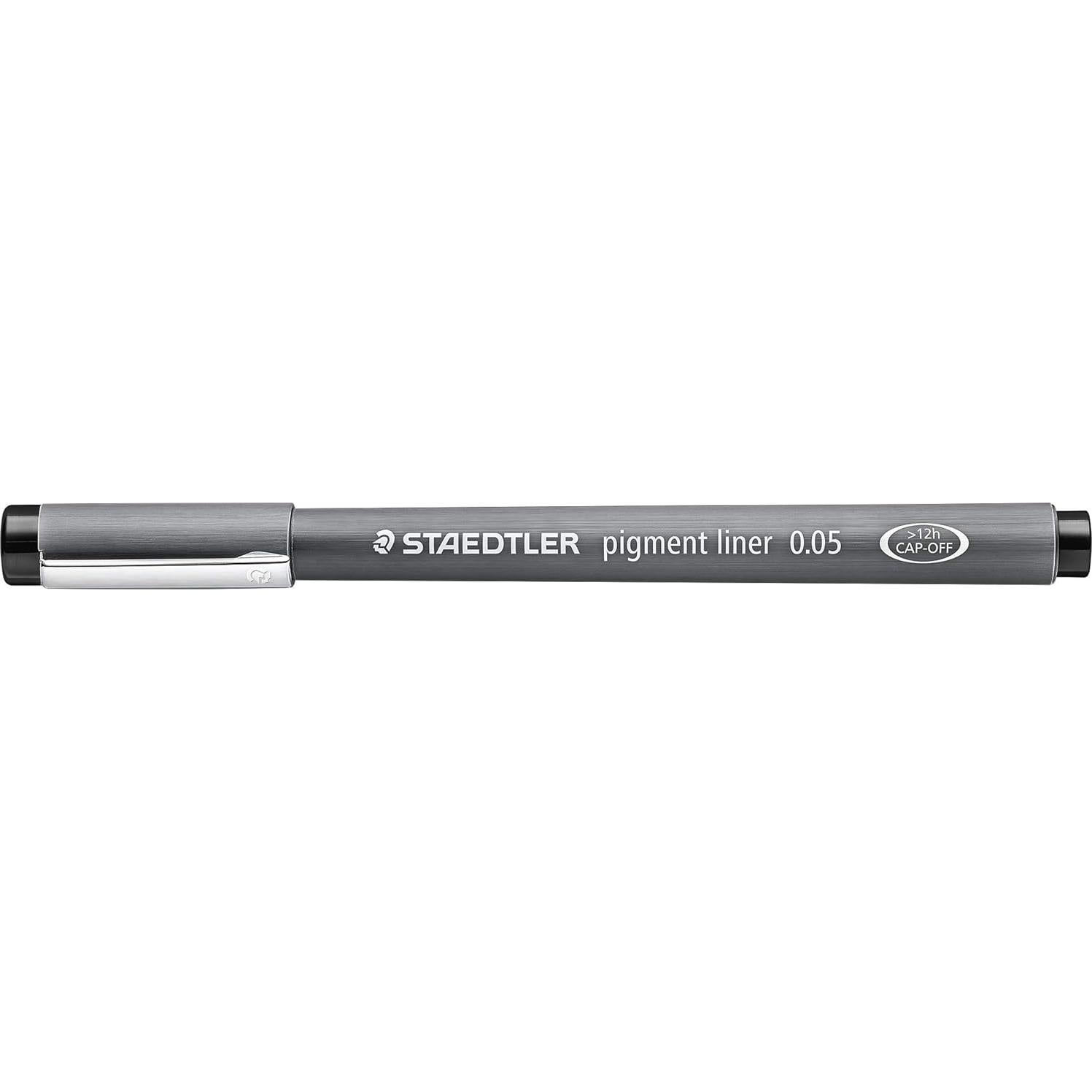 Bolígrafos Fineliner Staedtler 0.05mm Negro - Paquete de 10
