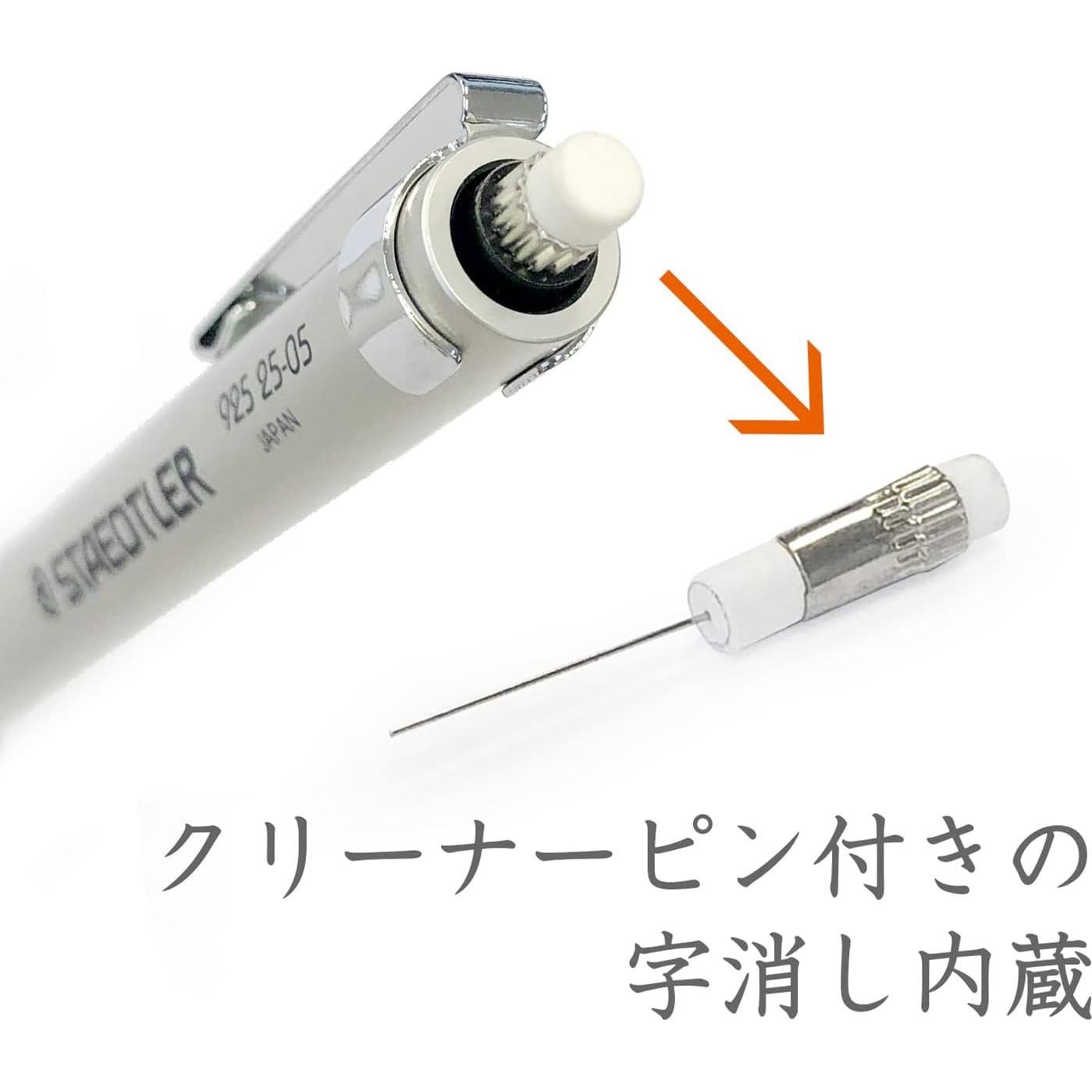 Lápiz Mecánico Staedtler 0.5mm Plata Retráctil