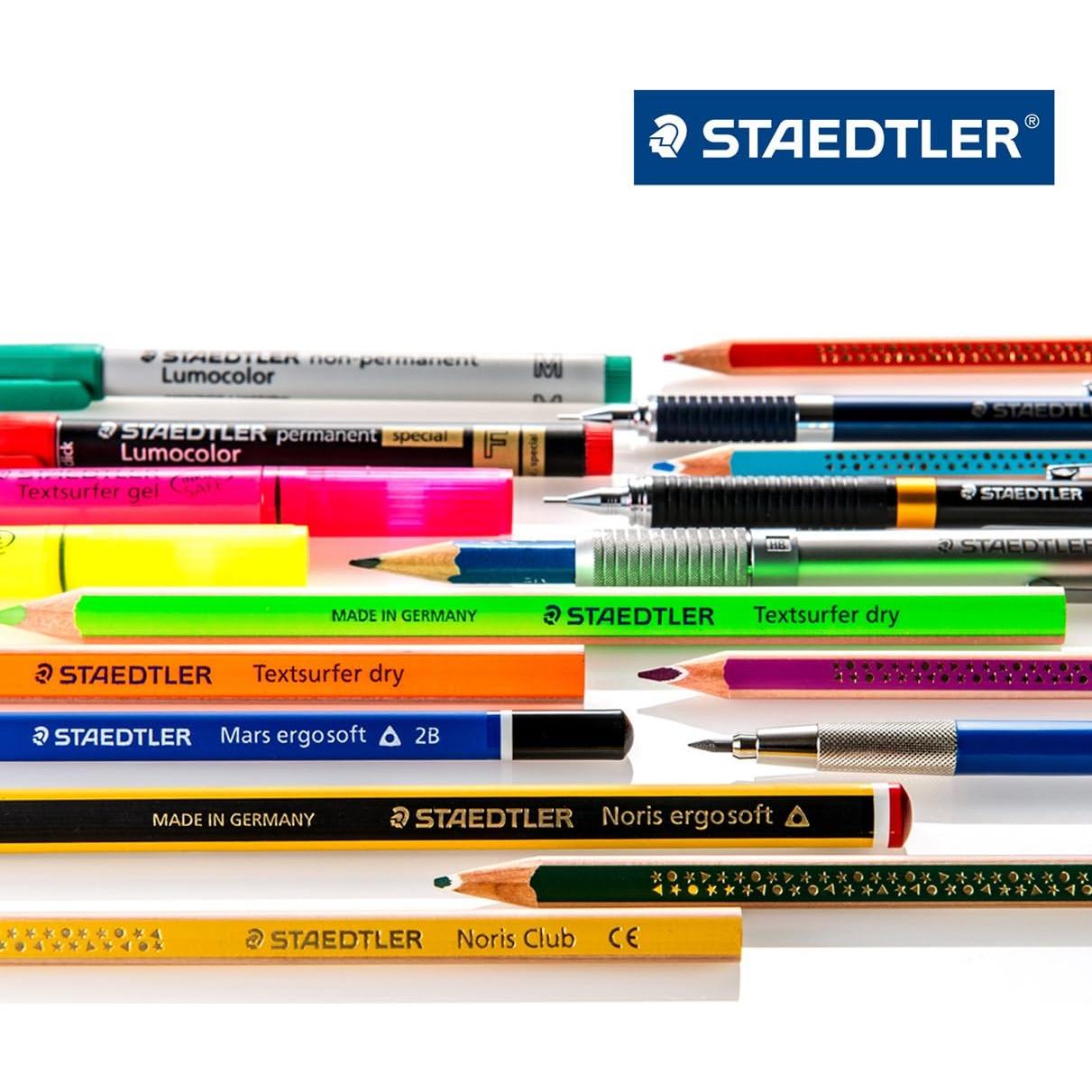 Lápiz Mecánico Staedtler 0.5mm Plata Retráctil